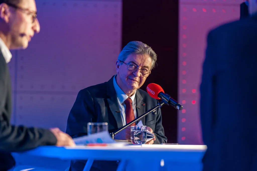 Jean‑Luc Mélenchon prend la parole